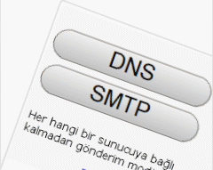 DNS ve SMTP Mail Gönderim Modülleri 