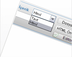 HTML veya Text Mail Gönderme 